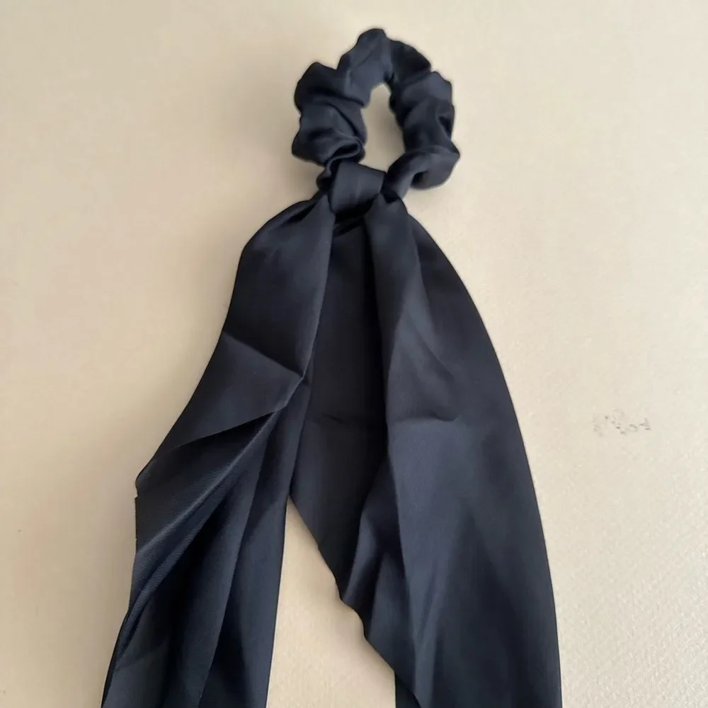 Black Hair Scrunchie K85